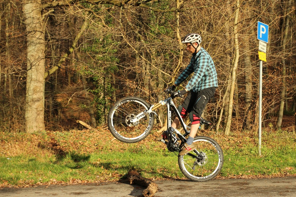 Fahrrad Rückwärts Fahren